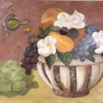 La corbeille, M. Dalivoust, Huile sur toile, 72x60