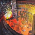 Le four, G. Lehuen, pastel, 62x48